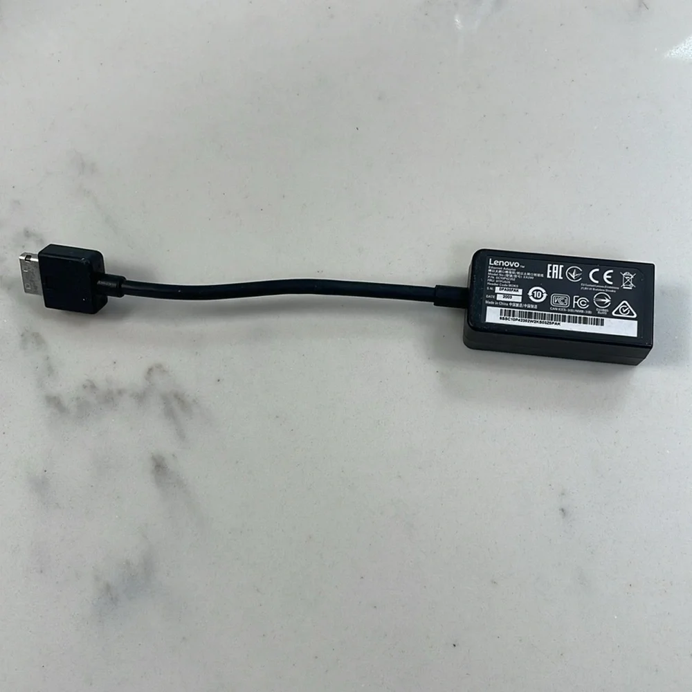 2 pieces Lenovo Thinkpad Ethernet extension adapter cables